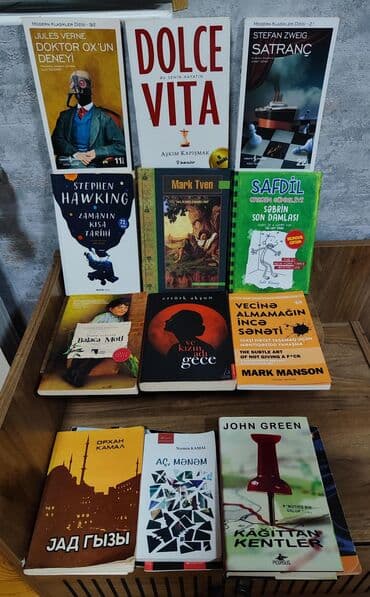 Kitab dəsti – müxtəlif janr və müəlliflər, az istifadə olunub. yeni lalafo.az -da Kitab dəsti – müxtəlif janr və müəlliflər, az istifadə olunub. yeni