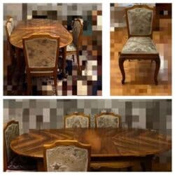 Qonaq otağı üçün, İşlənmiş, Açılan, Oval masa, 6 stul lalafo.az -da Qonaq otağı üçün, İşlənmiş, Açılan, Oval masa, 6 stul