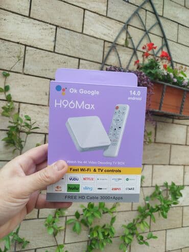 Yeni Smart TV boks TV box 4 GB / 64 GB, Android, Ünvandan götürmə, Pulsuz çatdırılma, Ödənişli çatdırılma lalafo.az -da Yeni Smart TV boks TV box 4 GB / 64 GB, Android, Ünvandan götürmə, Pulsuz çatdırılma, Ödənişli çatdırılma