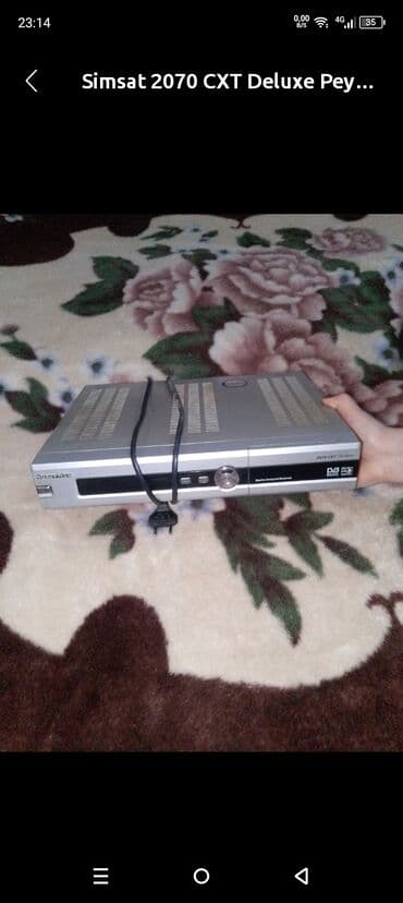 Simsat 2070 CXT Deluxe peyk qəbuledicisi - Model: Simsat 2070 CXT lalafo.az -da Simsat 2070 CXT Deluxe peyk qəbuledicisi - Model: Simsat 2070 CXT