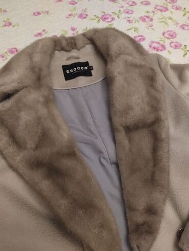 Palto, XL, rəng - Bej lalafo.az -da — 4 Palto, XL, rəng - Bej — 4