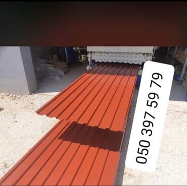 Потолок: Metal kirəmit və profnastil istehsalı - Material: sinklənmiş polad at lalafo.az — 4 Потолок: Metal kirəmit və profnastil istehsalı - Material: sinklənmiş polad — 4