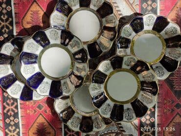 Nəlbəkilər, 6 ədədli dəst, rəng - Mavi, Farfor, SSRİ lalafo.az -da Nəlbəkilər, 6 ədədli dəst, rəng - Mavi, Farfor, SSRİ