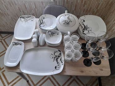 Nahar dəsti, rəng - Ağ, Schafer, 6 nəfərlik lalafo.az -da Nahar dəsti, rəng - Ağ, Schafer, 6 nəfərlik