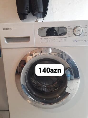 Paltaryuyan maşın Samsung, 5 kq, Avtomat, Qurutmasız, Kredit yoxdur lalafo.az -da Paltaryuyan maşın Samsung, 5 kq, Avtomat, Qurutmasız, Kredit yoxdur