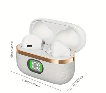 Минидиск-плееры: Новый Беспроводные (Bluetooth) Наушники, цвет - Белый at lalafo.az — 4 Минидиск-плееры: Новый Беспроводные (Bluetooth) Наушники, цвет - Белый — 4