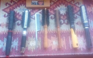 Цепочки: Peşəkar saç fırçaları və daraq dəsti - 6 ədəd müxtəlif diametrli at lalafo.az — 2 Цепочки: Peşəkar saç fırçaları və daraq dəsti - 6 ədəd müxtəlif diametrli — 2