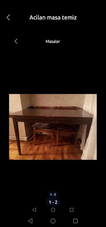 Klassik masa, Açılan, Taxta, Dördbucaq masa lalafo.az -da Klassik masa, Açılan, Taxta, Dördbucaq masa