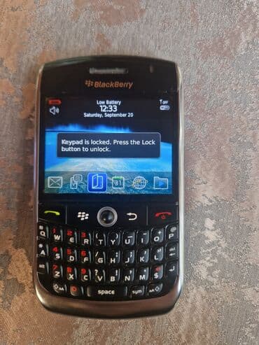 Blackberry Curve 8900, rəng - Qara, Düyməli lalafo.az -da Blackberry Curve 8900, rəng - Qara, Düyməli
