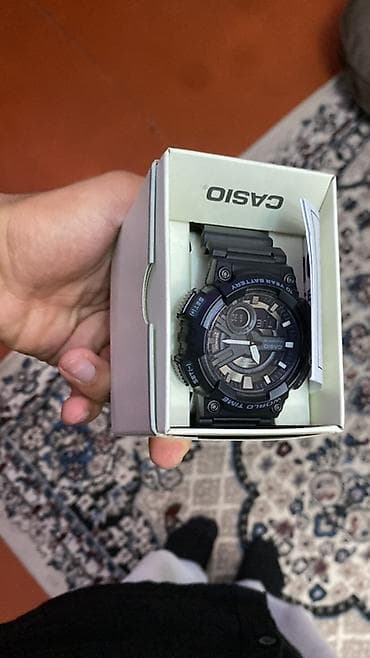 CASIO kişi qol saatı – sport/aksiyon üslubunda, qutu və sənədlə at lalafo.az CASIO kişi qol saatı – sport/aksiyon üslubunda, qutu və sənədlə