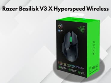 Razer Basilisk V3 X Hyperspeed Wireless Razer Focus+ Optical Sensor lalafo.az -da Razer Basilisk V3 X Hyperspeed Wireless Razer Focus+ Optical Sensor