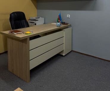 Mebel: Ofis üçün müdür masası Təsvir: - Minimalist dizaynda lalafo.az -da Mebel: Ofis üçün müdür masası Təsvir: - Minimalist dizaynda