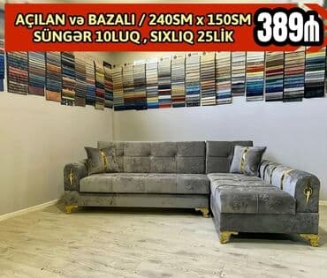 Künc divan, Yeni, Açılan, Bazalı, Parça, Ödənişli çatdırılma lalafo.az -da Künc divan, Yeni, Açılan, Bazalı, Parça, Ödənişli çatdırılma