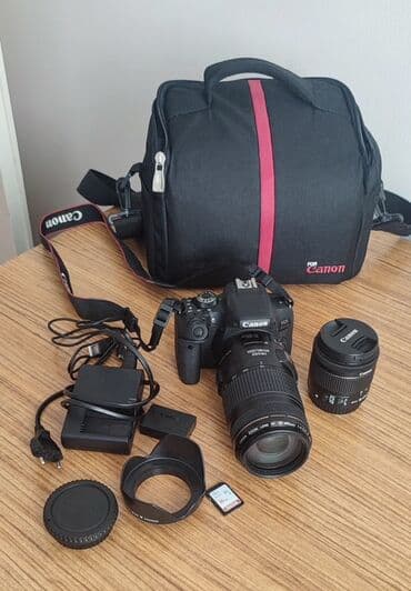 Canon EOS 800d DSLR fotoaparat dəsti Komplekt: - Canon EOS gövdə lalafo.az -da Canon EOS 800d DSLR fotoaparat dəsti Komplekt: - Canon EOS gövdə