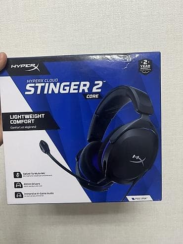 HyperX Cloud Stinger 2 Core oyun qulaqlığı Ideal vəziyətdə 2-3 dəfə lalafo.az -da HyperX Cloud Stinger 2 Core oyun qulaqlığı Ideal vəziyətdə 2-3 dəfə