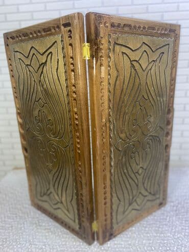 Dəbilqələr: Əl işləri oymalı taxta nərd-taxta dəsti - Material: tam ağac (taxta) lalafo.az -da — 3 Dəbilqələr: Əl işləri oymalı taxta nərd-taxta dəsti - Material: tam ağac (taxta) — 3