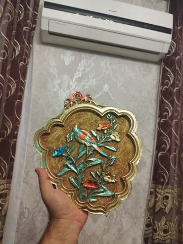 Dekorativ divar asılqanı – əl işi relyef panel - Material lalafo.az -da Dekorativ divar asılqanı – əl işi relyef panel - Material