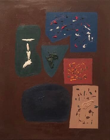 Abstrakt rəsm əsəri – tekstural yağlı boya kompozisiyası - Texnika lalafo.az -da Abstrakt rəsm əsəri – tekstural yağlı boya kompozisiyası - Texnika