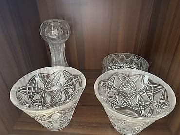 Kolleksiya: kəsgin naxışlı şüşə/kristal qablar dəsti Tərkib: - 2 ədəd lalafo.az -da Kolleksiya: kəsgin naxışlı şüşə/kristal qablar dəsti Tərkib: - 2 ədəd