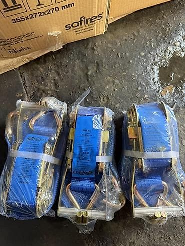 Yüklərin bağlanması üçün ratchet tipli bağlama kəmərləri - at lalafo.az Yüklərin bağlanması üçün ratchet tipli bağlama kəmərləri -