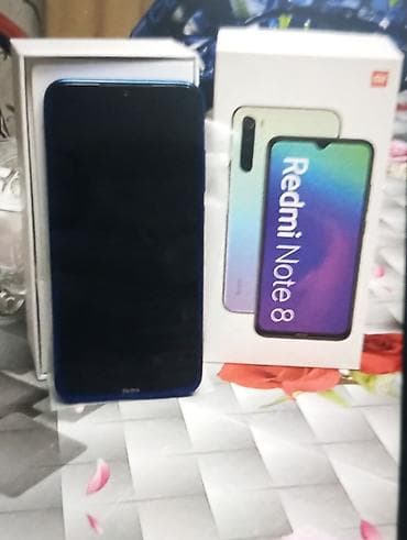 Xiaomi Redmi Note 8 – mavi rəng 64gb telofon İdyal vəziyyətədir - lalafo.az -da Xiaomi Redmi Note 8 – mavi rəng 64gb telofon İdyal vəziyyətədir -