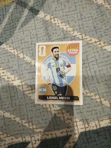 Panini FIFA Extra Sticker – Lionel Messi - Brend: Panini - Seriya at lalafo.az Panini FIFA Extra Sticker – Lionel Messi - Brend: Panini - Seriya