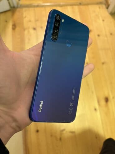 Redmi Note 8 (2021), 64 GB, rəng - Mavi, Barmaq izi lalafo.az -da Redmi Note 8 (2021), 64 GB, rəng - Mavi, Barmaq izi