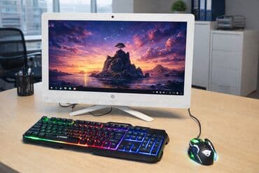 HP All-in-One 24" masaüstü kompüter seti - Model: HP All-in-One (ağ lalafo.az -da HP All-in-One 24" masaüstü kompüter seti - Model: HP All-in-One (ağ