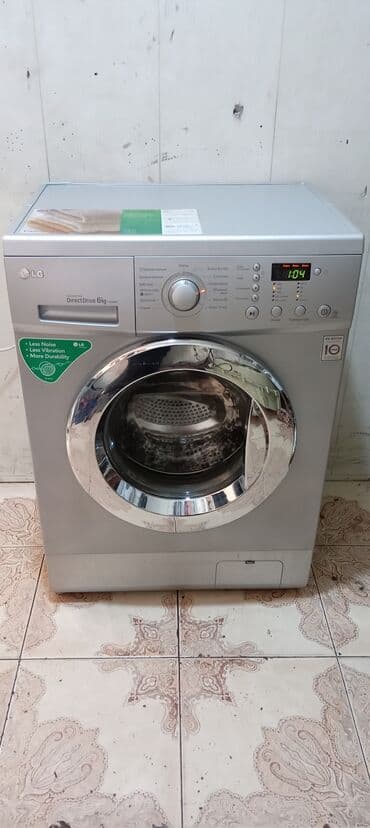 Paltaryuyan maşın LG, 6 kq, İşlənmiş, Avtomat, Qurutma var, Ödənişli çatdırılma lalafo.az -da Paltaryuyan maşın LG, 6 kq, İşlənmiş, Avtomat, Qurutma var, Ödənişli çatdırılma