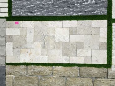 Təbii daş dekorativ üzlük plitələri - Material: travertin tipli təbii lalafo.az -da Təbii daş dekorativ üzlük plitələri - Material: travertin tipli təbii