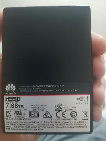 Hssd-d6223al7t6n 7.68 tb ssd Huawei. İkinci əl az işlənmiş. Nə üçün lalafo.az -da Hssd-d6223al7t6n 7.68 tb ssd Huawei. İkinci əl az işlənmiş. Nə üçün