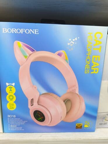 Simsiz (Bluetooth) Qulaqcıqlar, Borofone, rəng - Çəhrayı lalafo.az -da Simsiz (Bluetooth) Qulaqcıqlar, Borofone, rəng - Çəhrayı