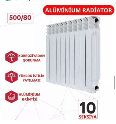 Yeni Seksiyalı Radiator Alüminium, Pulsuz çatdırılma, Ödənişli çatdırılma, Ödənişli quraşdırma, Zəmanətli, Kredit var lalafo.az -da Yeni Seksiyalı Radiator Alüminium, Pulsuz çatdırılma, Ödənişli çatdırılma, Ödənişli quraşdırma, Zəmanətli, Kredit var
