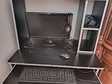 Kompyuter və iş masası seti Tərkib: - Stolüstü kompüter: sistem bloku lalafo.az -da Kompyuter və iş masası seti Tərkib: - Stolüstü kompüter: sistem bloku