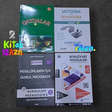 TEST VƏ QAYDA KİTABLARI 7AZN. Tədris və müəllimliyə hazırlıq üçün lalafo.az -da TEST VƏ QAYDA KİTABLARI 7AZN. Tədris və müəllimliyə hazırlıq üçün