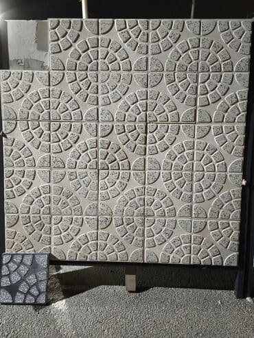 Dekorativ beton səki plitələri - Material: beton - Forma: kvadrat lalafo.az -da Dekorativ beton səki plitələri - Material: beton - Forma: kvadrat