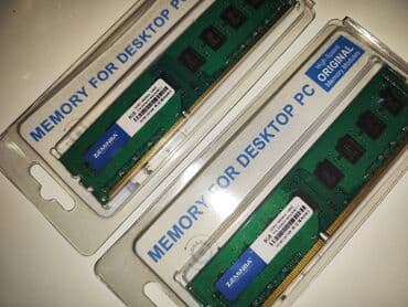 DDR3 operativ yaddaş modulu — hər biri 8 GB, 1600 MHz tezliyi, 12800 lalafo.az -da DDR3 operativ yaddaş modulu — hər biri 8 GB, 1600 MHz tezliyi, 12800