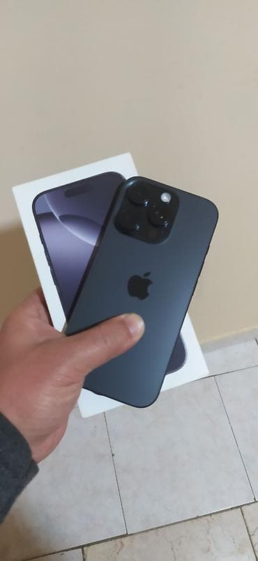 IPhone 16 Pro, 128 GB, Black Titanium lalafo.az -da IPhone 16 Pro, 128 GB, Black Titanium