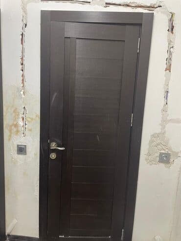 Tünd qəhvəyi rəngdə interyer qapısı - Material: ağac əsaslı lalafo.az -da Tünd qəhvəyi rəngdə interyer qapısı - Material: ağac əsaslı