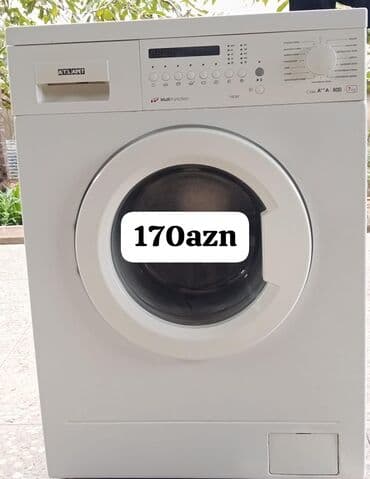 Paltaryuyan maşın Atlant, 7 kq, Avtomat, Qurutmasız, Kredit yoxdur lalafo.az -da Paltaryuyan maşın Atlant, 7 kq, Avtomat, Qurutmasız, Kredit yoxdur