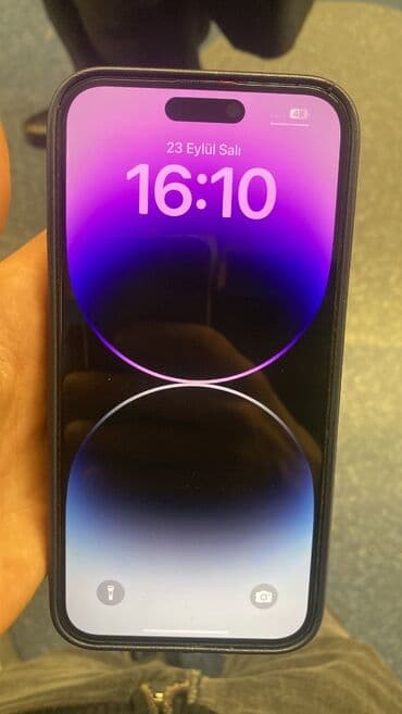 IPhone 14 Pro Max, 128 GB, Deep Purple, Face ID lalafo.az -da IPhone 14 Pro Max, 128 GB, Deep Purple, Face ID