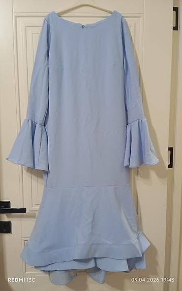 Zərif açıq mavi rəngli paltar. 38 Razmer. 5 AZN. Sumqayıt lalafo.az -da Zərif açıq mavi rəngli paltar. 38 Razmer. 5 AZN. Sumqayıt