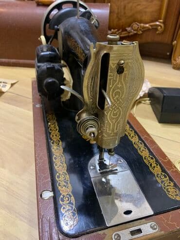 Antik üslubda elektrik tikiş maşını Rusyanın singer firmasının tikiş lalafo.az -da Antik üslubda elektrik tikiş maşını Rusyanın singer firmasının tikiş