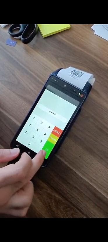 Кассовые столы: Kassa həmdə Posterminaldi.Android əsaslı POS terminal – kartla ödəniş at lalafo.az — 1 Кассовые столы: Kassa həmdə Posterminaldi.Android əsaslı POS terminal – kartla ödəniş — 1