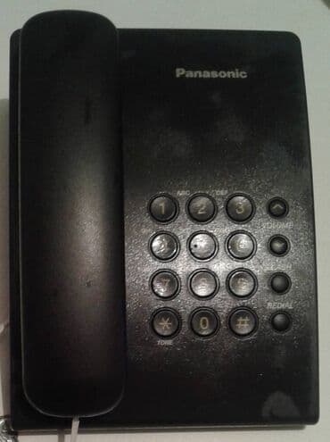 Stasionar telefon Panasonic, Simli, Yeni lalafo.az -da Stasionar telefon Panasonic, Simli, Yeni