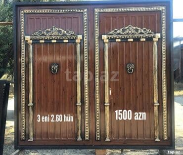 Hernov darvazalarin sifarisi Istediyiniz olcude var hazir 40 dene lalafo.az -da Hernov darvazalarin sifarisi Istediyiniz olcude var hazir 40 dene