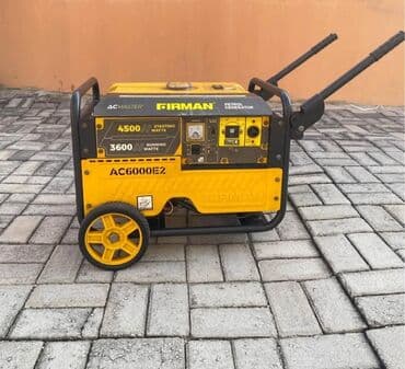 Firman AC6000E2 benzin generatoru - Güc: 4500W start gücü, 3600W lalafo.az -da Firman AC6000E2 benzin generatoru - Güc: 4500W start gücü, 3600W