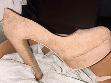 Məhsul: Qadın platformalı hündürdaban tufli - Rəng: açıq bej (nude) - lalafo.az -da Məhsul: Qadın platformalı hündürdaban tufli - Rəng: açıq bej (nude) -