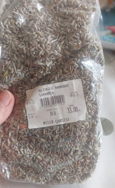 Ароматические вещества: Məhsul: Lavanda qurusu (Aloğlu Baharat) - Qablaşdırma: şəffaf paket - at lalafo.az — 1 Ароматические вещества: Məhsul: Lavanda qurusu (Aloğlu Baharat) - Qablaşdırma: şəffaf paket - — 1