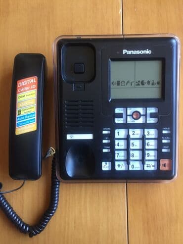 Stasionar telefon Panasonic, Simli, Yeni lalafo.az -da Stasionar telefon Panasonic, Simli, Yeni